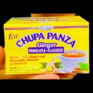 Te chupa panza linaza , pina , y canela